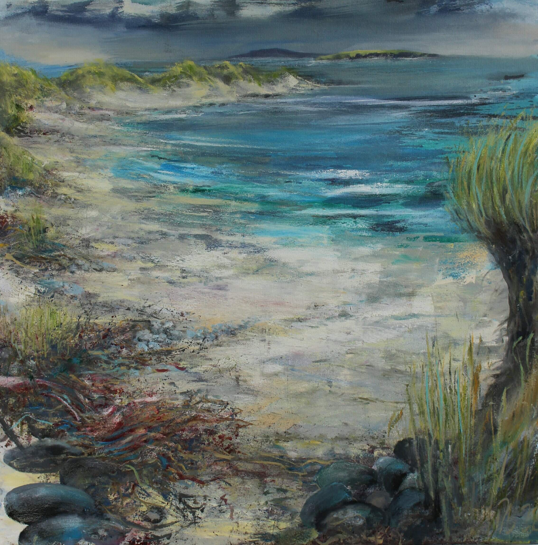 Sanday. Oil on canvas. 100x100cm.